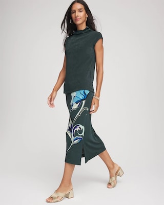 Travelers™ Artisanal Midi Skirt | Chico's